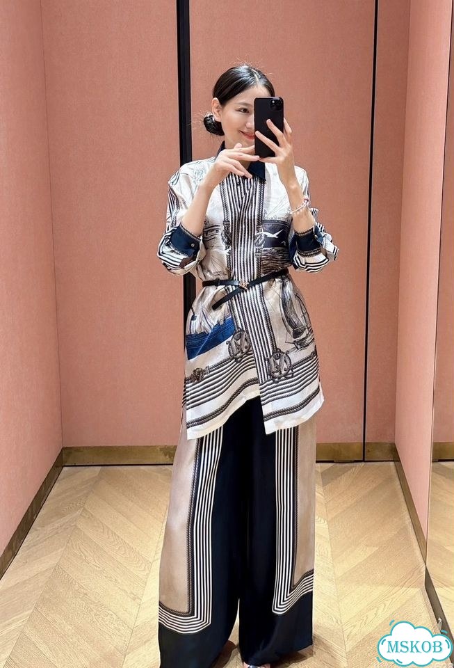 Шелковый костюм Max Mara фото 7