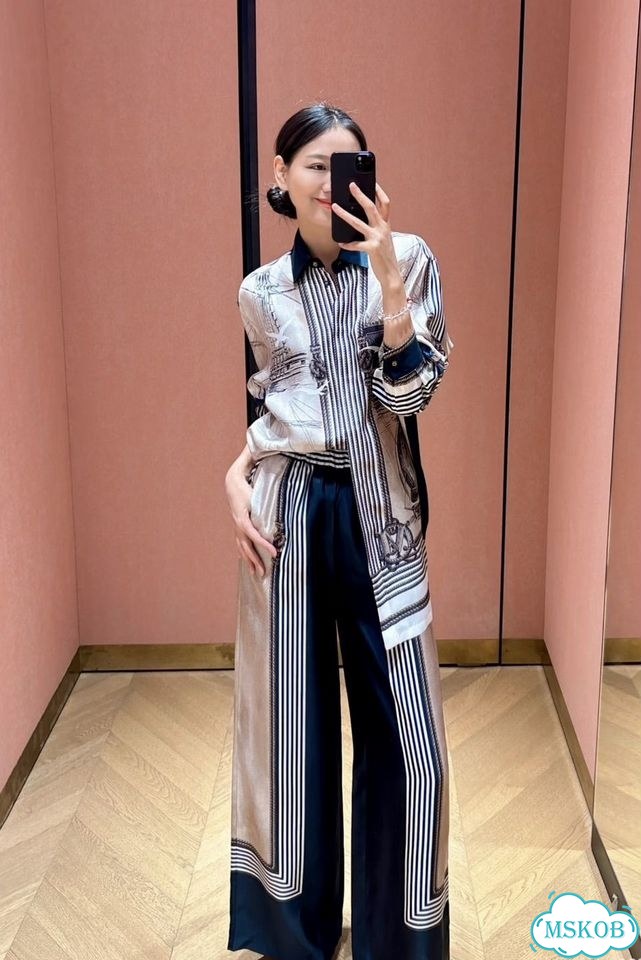 Шелковый костюм Max Mara фото 8