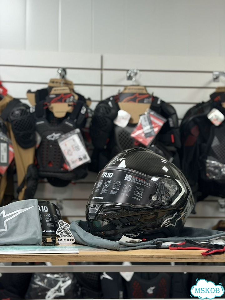 Шлем alpinestars supertech r10 фото 1