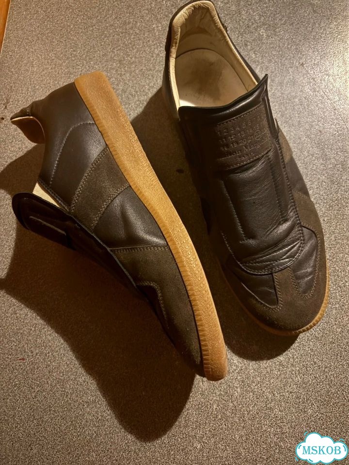Maison margiela replica brown оригинал фото 8