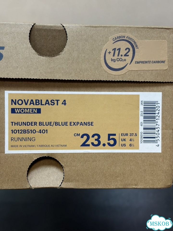 Asics Novablast 4, размер 23,5 см фото 5