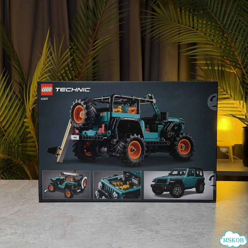 Lego Technic Jeep Wrangler Rubicon фото 2