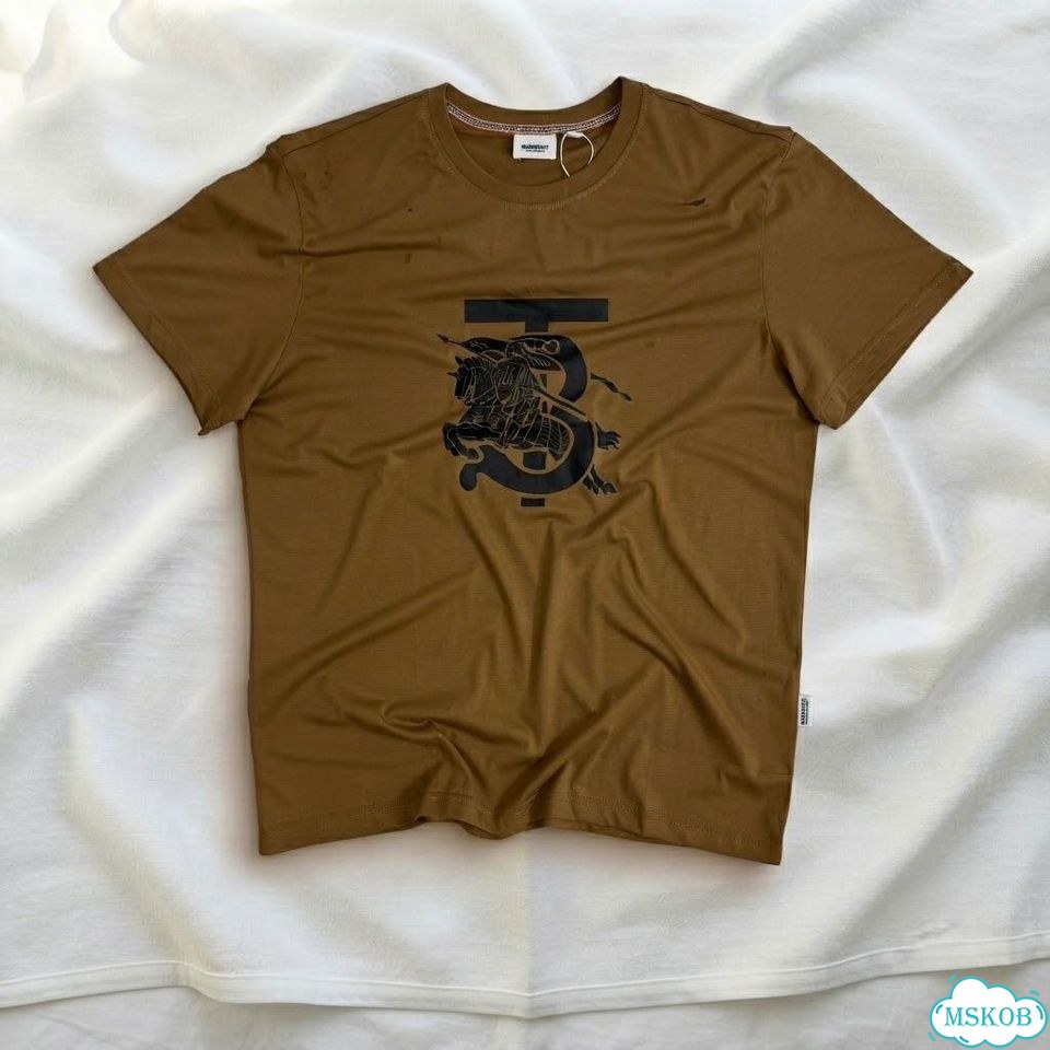 Футболка Burberry big logo ss26 фото 1