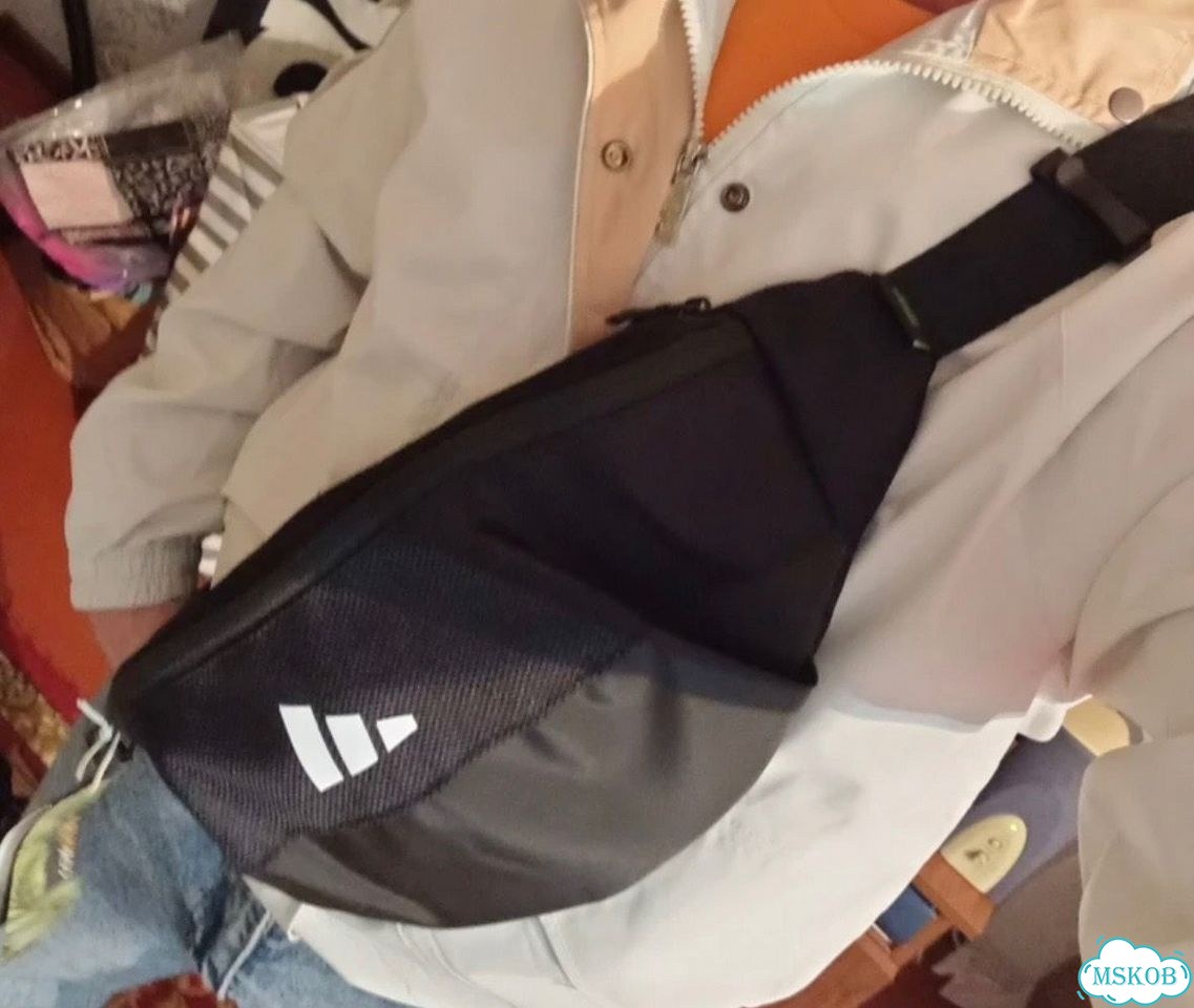 Сумка через плечо adidas мужская фото 3