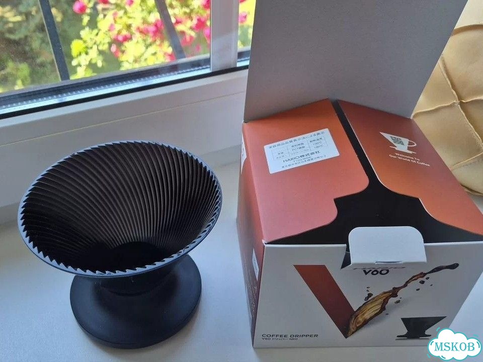 Воронка для кофе Hario v60 Neo тритан фото 6