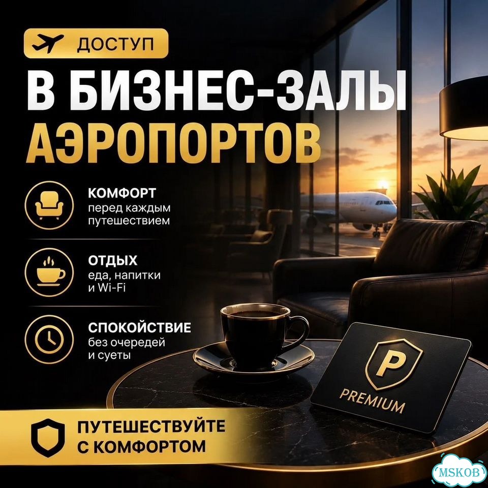 Премиум подписка Т-Банк/Бизнес зал проход фото 2