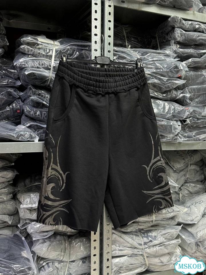 Шорты jaded london spray black фото 1