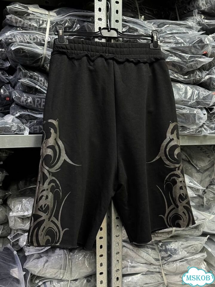 Шорты jaded london spray black фото 2