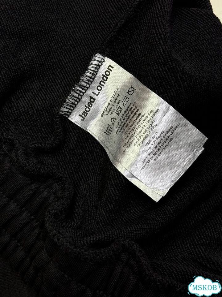 Шорты jaded london spray black фото 5