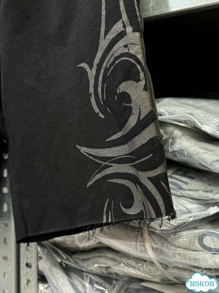 Шорты jaded london spray black фото 6
