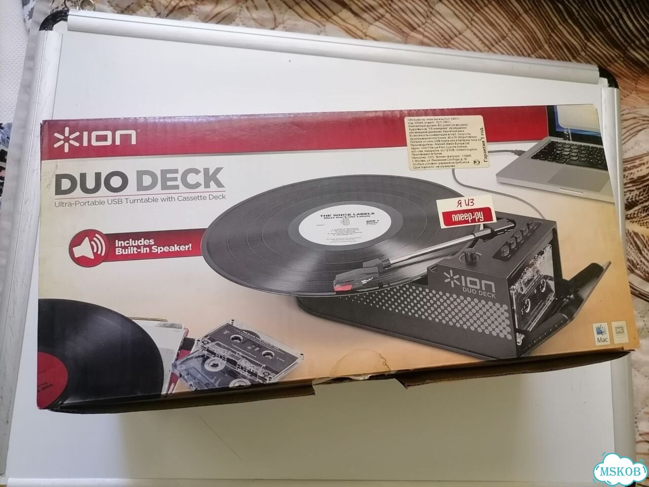 Проигрыватель винила и кассет ION Duo Deck c USB фото 8
