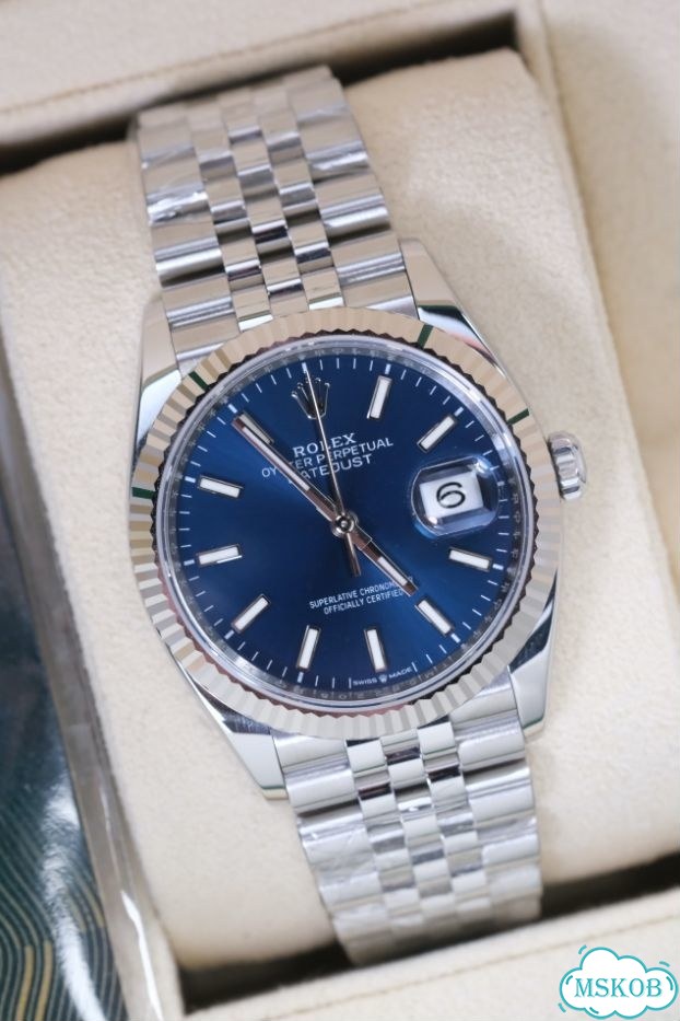 Часы Rolex Datejust Blue Dial фото 1