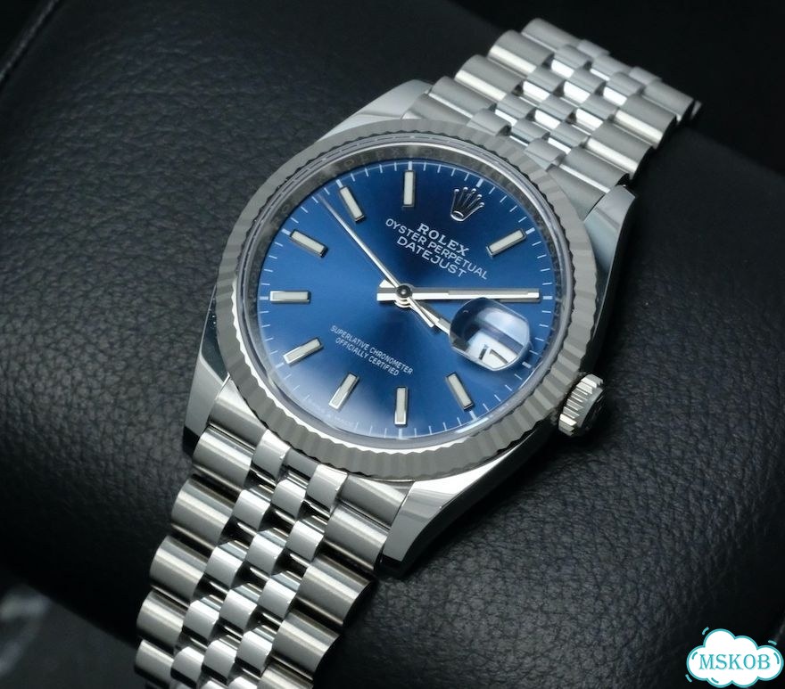 Часы Rolex Datejust Blue Dial фото 2