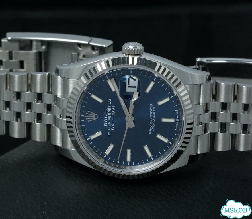 Часы Rolex Datejust Blue Dial фото 7