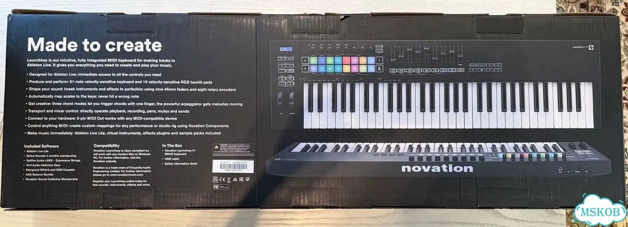 Novation Launchkey61 MK3 фото 2