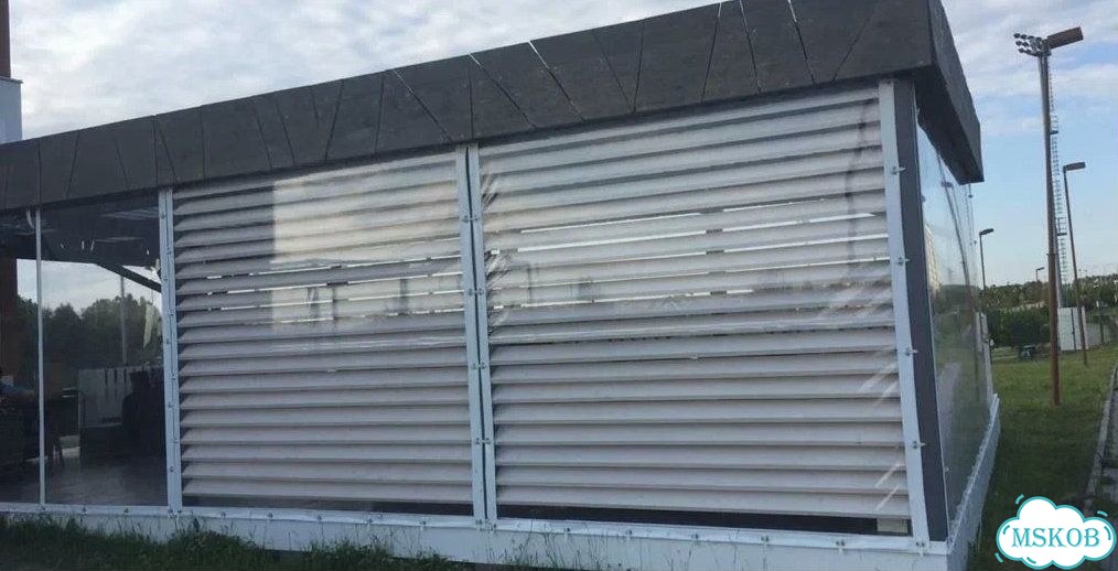 Мягкие окна пвх / прозрачные окна для террасы фото 3