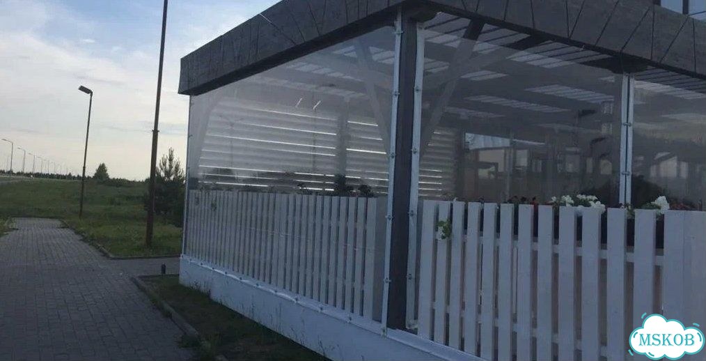 Мягкие окна пвх / прозрачные окна для террасы фото 8