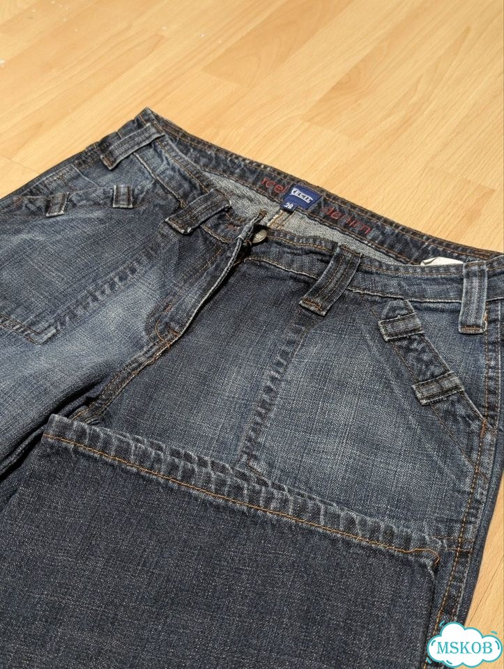 Джинсы M широкие diesel carhartt type фото 2