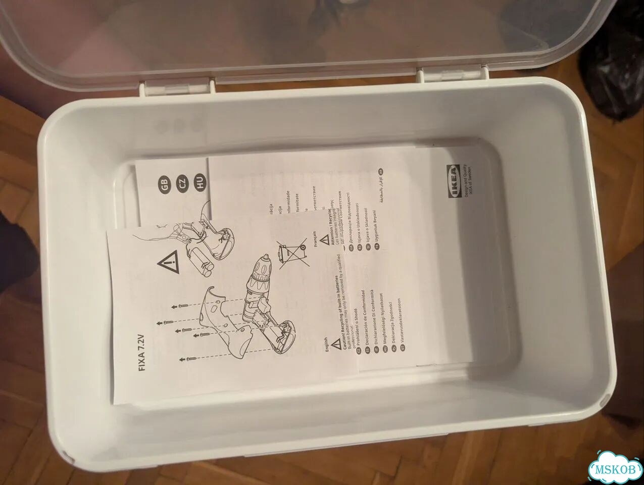 Шуруповерт Fixa IKEA фото 4