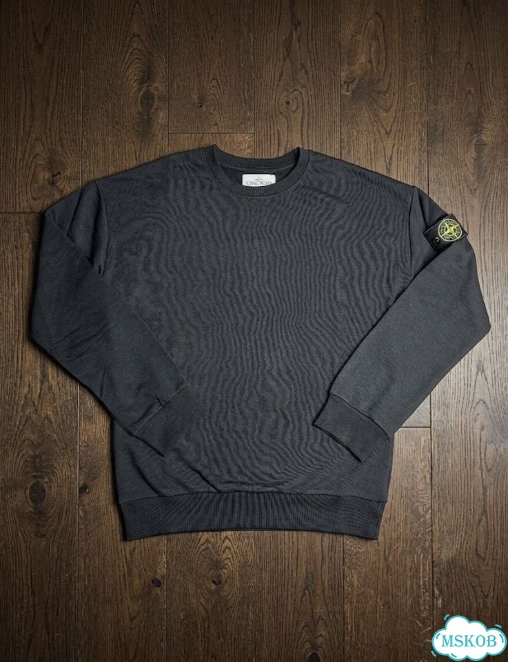 Свитшот stone island черный фото 1