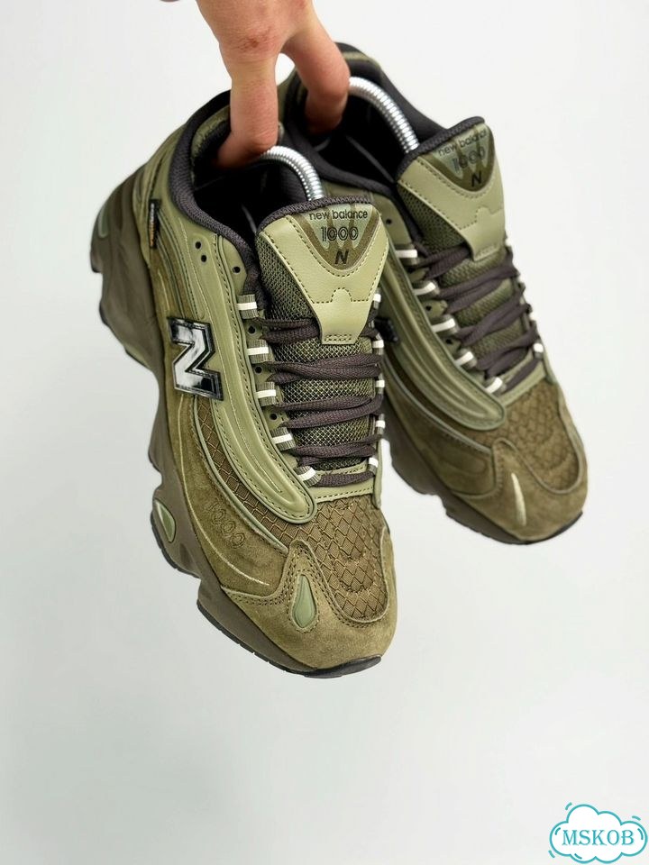 Кроссовки New Balance 1000 зеленые фото 3