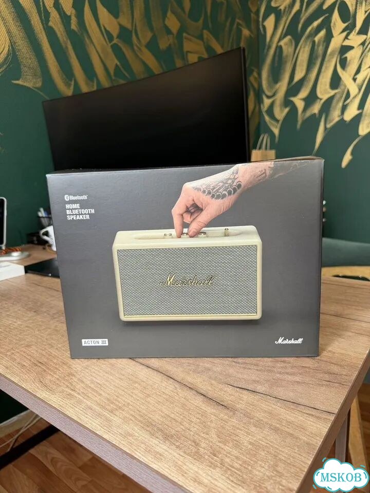 Колонка Marshall acton 3 cream фото 1