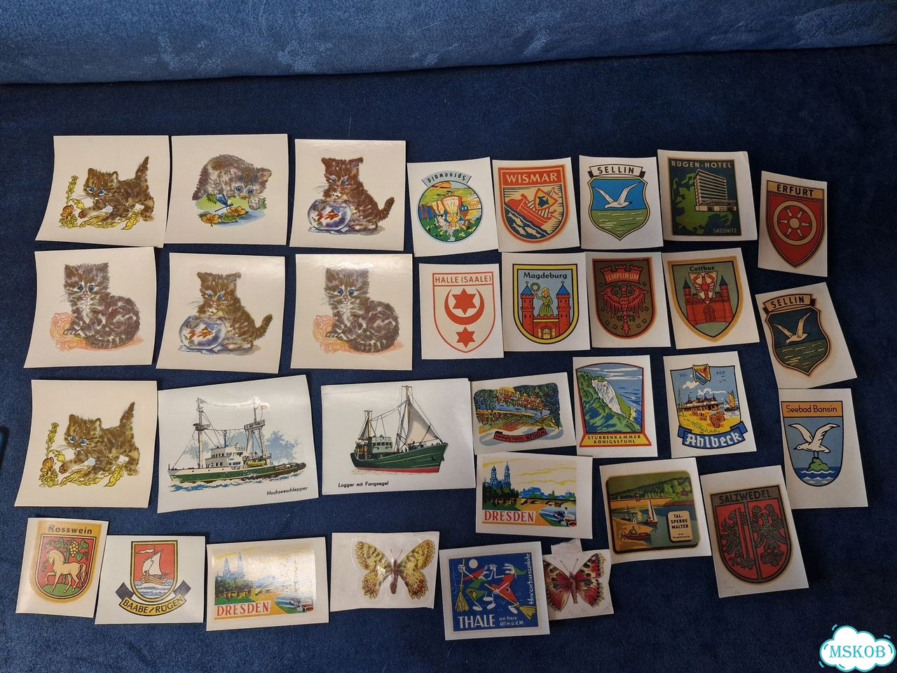 Наклейки ГДР СССР фото 4