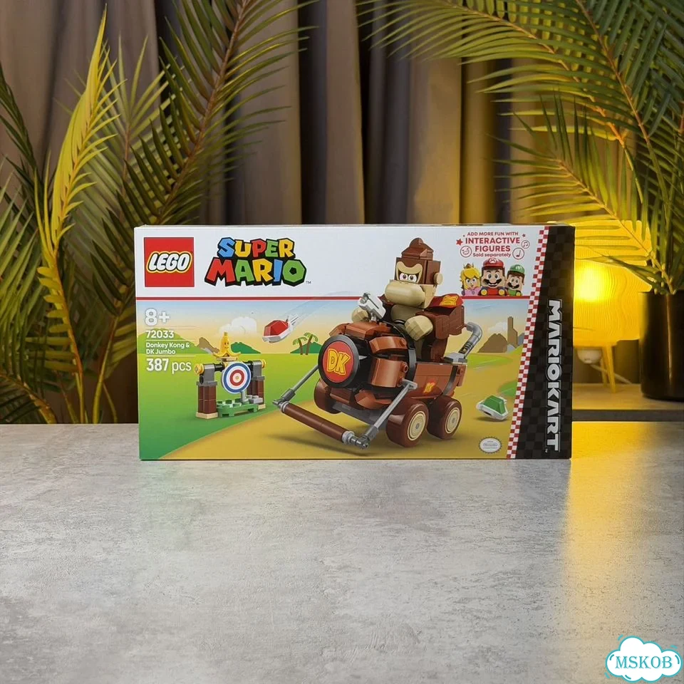 Lego Super Mario Kart - Donkey Kong & DK Jumbo фото 1