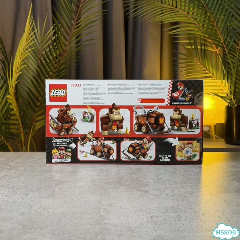 Lego Super Mario Kart - Donkey Kong & DK Jumbo фото 2
