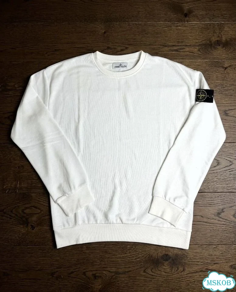 Свитшот Stone Island white фото 1