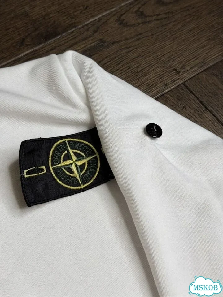 Свитшот Stone Island white фото 3