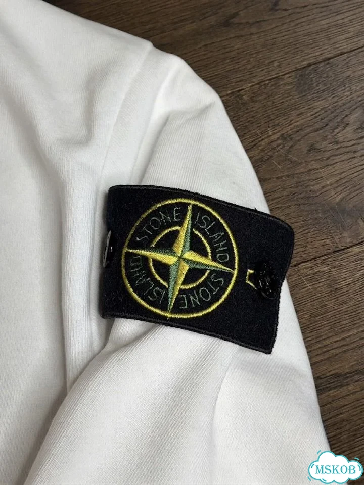 Свитшот Stone Island white фото 4