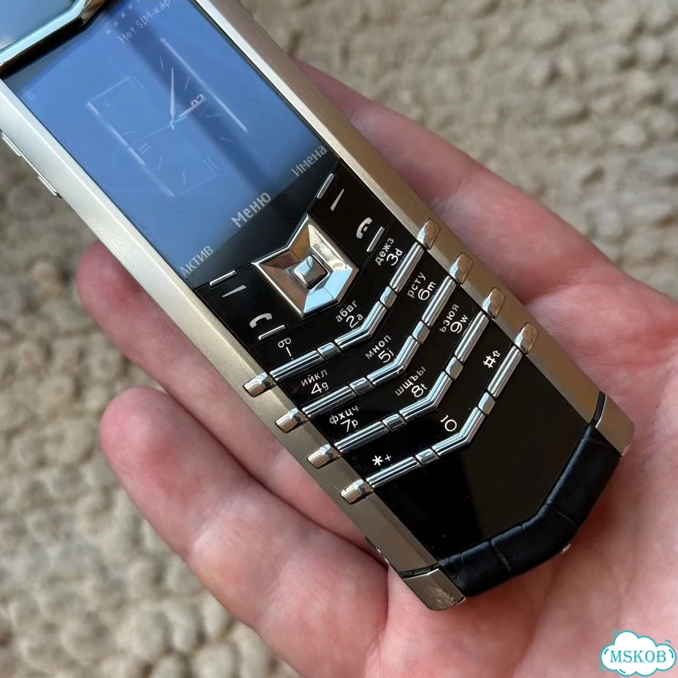 Vertu Signature S Design Steel Crocodile Leather, 4 ГБ, 1 SIM фото 5