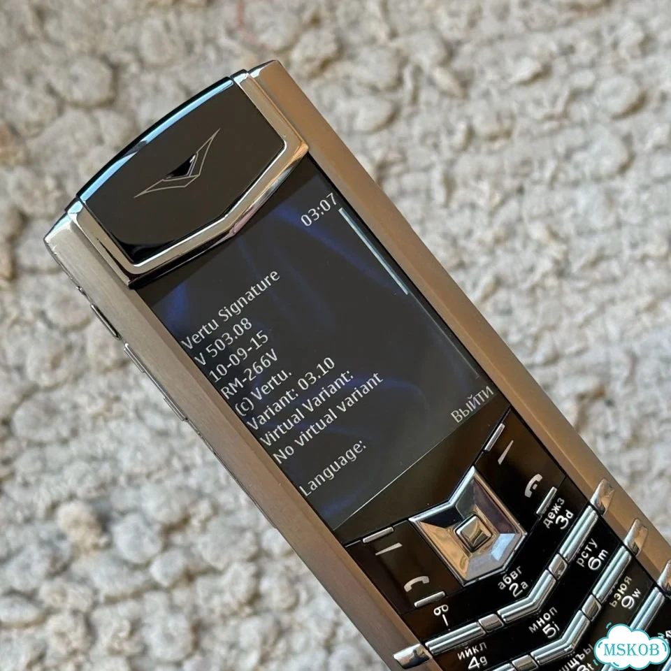 Vertu Signature S Design Steel Crocodile Leather, 4 ГБ, 1 SIM фото 7