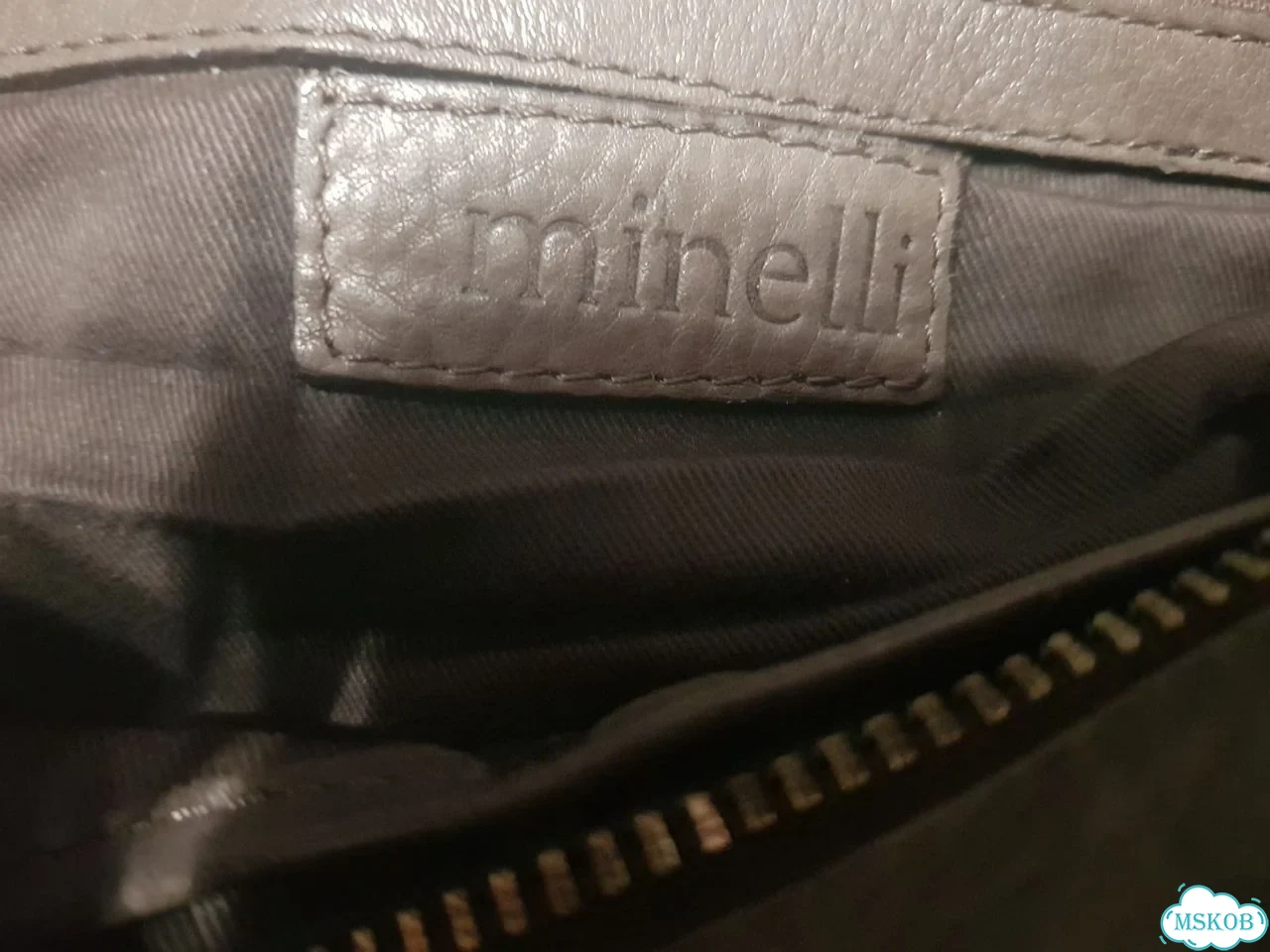 Сумка кожаная женская Minelli фото 4