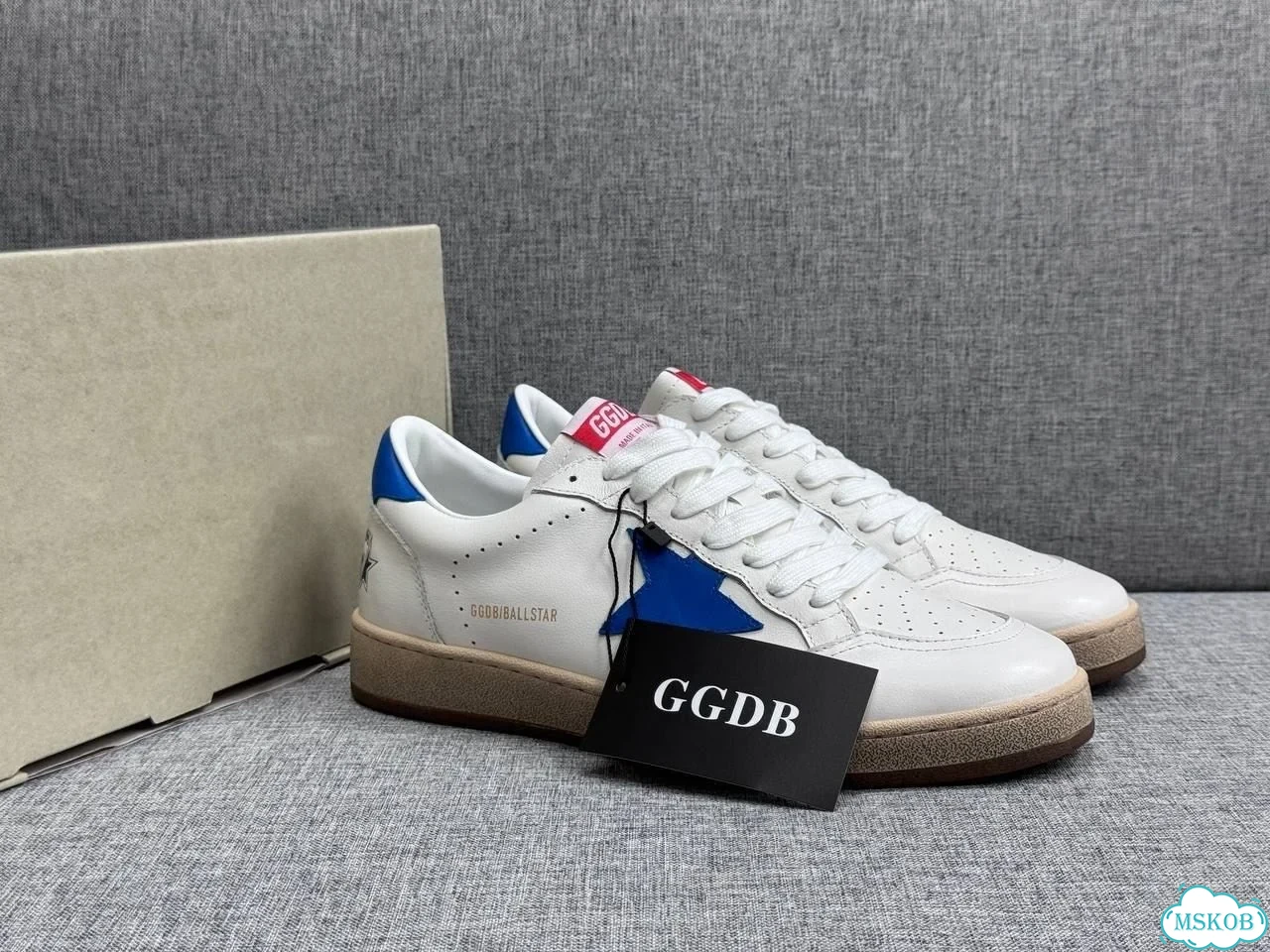Кроссовки мужские из кожи Golden Goose фото 1