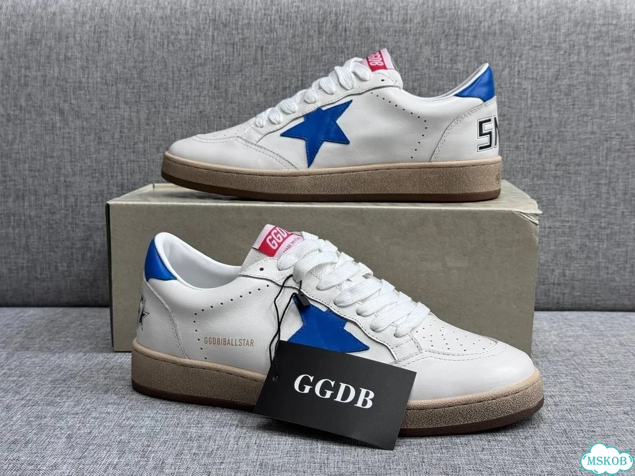 Кроссовки мужские из кожи Golden Goose фото 3