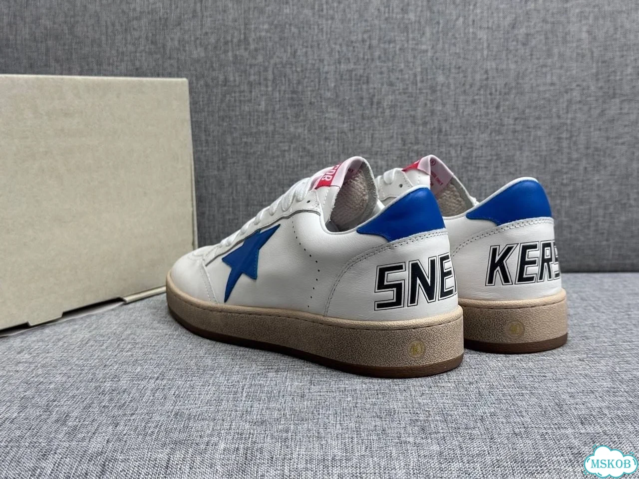Кроссовки мужские из кожи Golden Goose фото 4