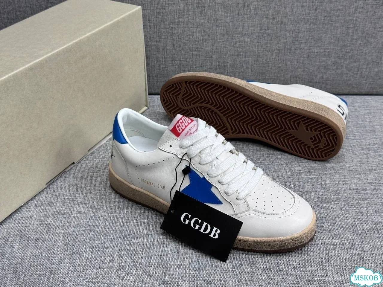 Кроссовки мужские из кожи Golden Goose фото 5