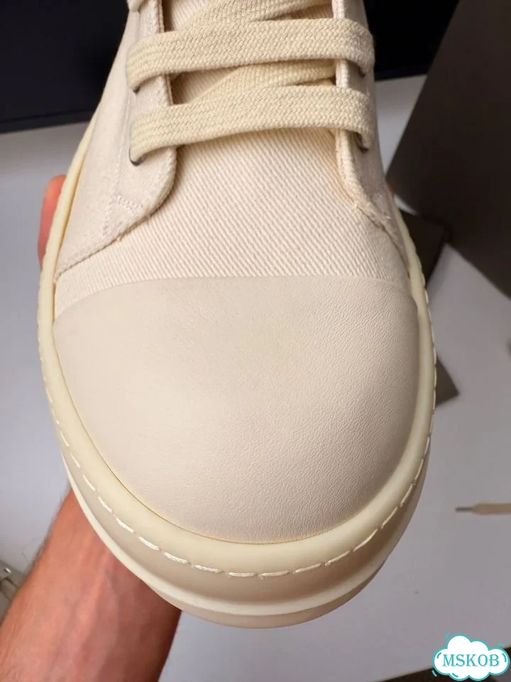 В наличие Rick Owens Ramones Mega Bumper Milk фото 5