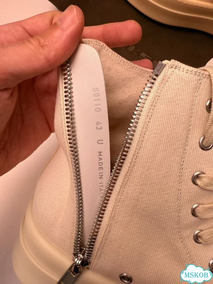 В наличие Rick Owens Ramones Mega Bumper Milk фото 7
