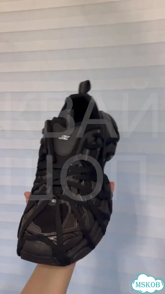 Balenciaga 3xl extreme lace black фото 1
