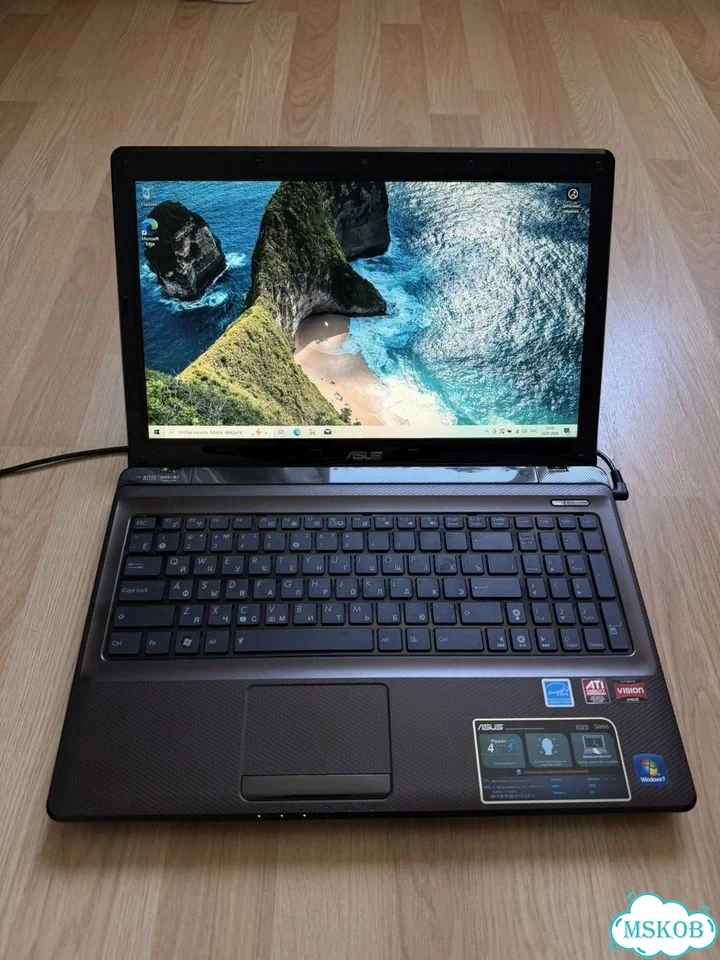 Ноутбук asus x52d фото 1