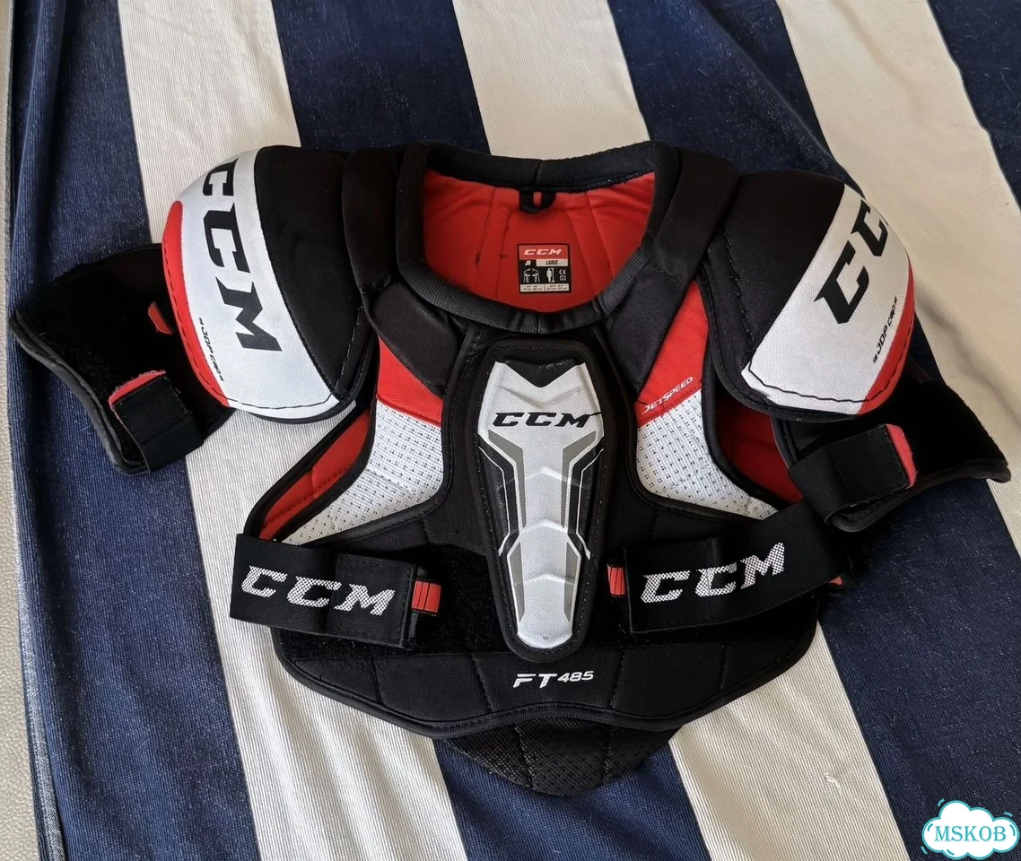 Нагрудник хоккейный CCM FT485 Jr L фото 1