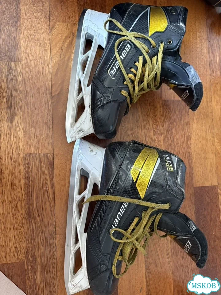 Вратарские коньки bauer ultrasonic фото 2