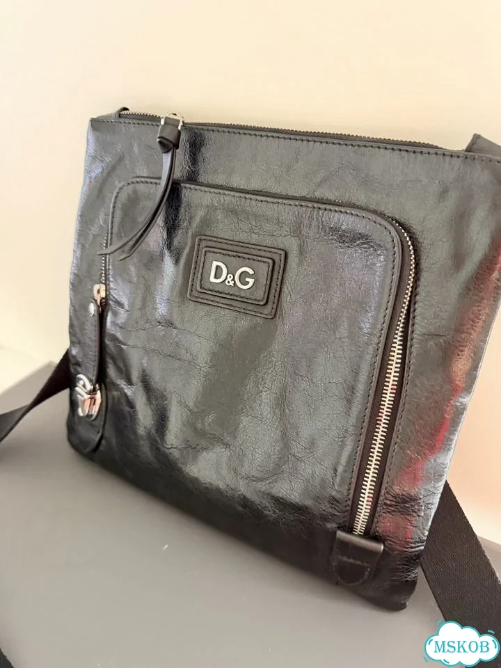 Сумка мужская D&G натуральная кожа фото 1