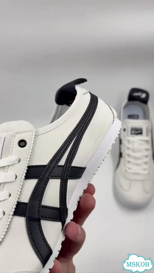 Кроссовки Asics Onitsuka tiger mexico 66 белые фото 1