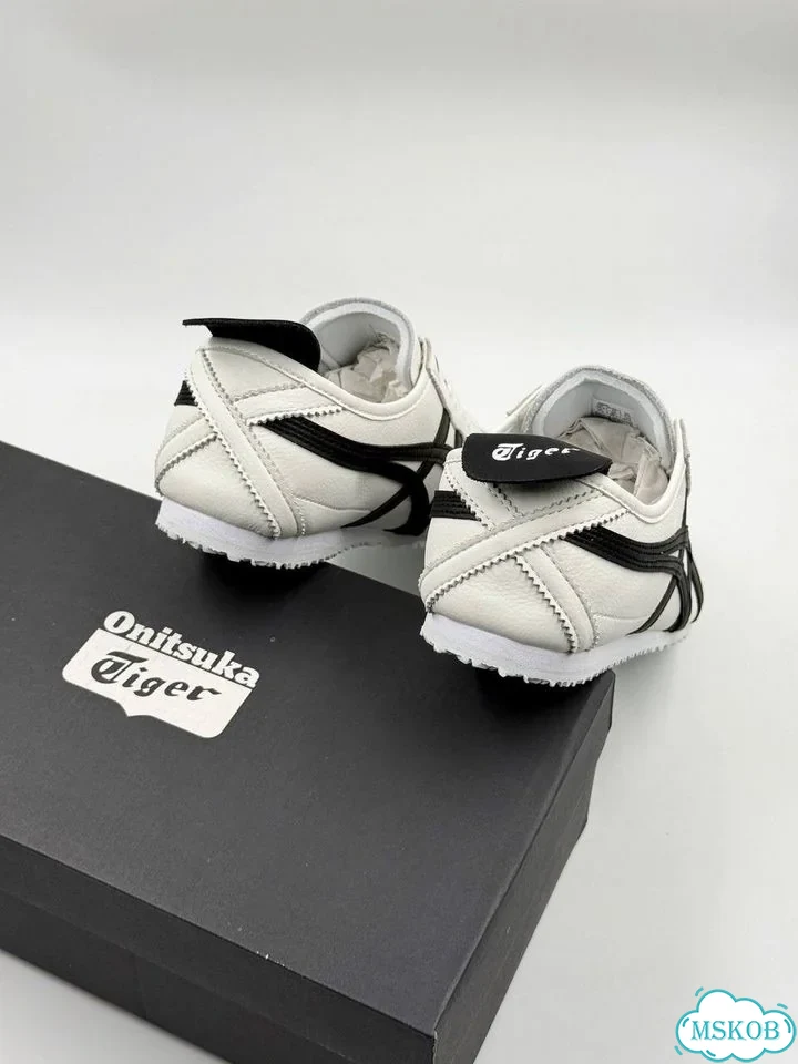 Кроссовки Asics Onitsuka tiger mexico 66 белые фото 4