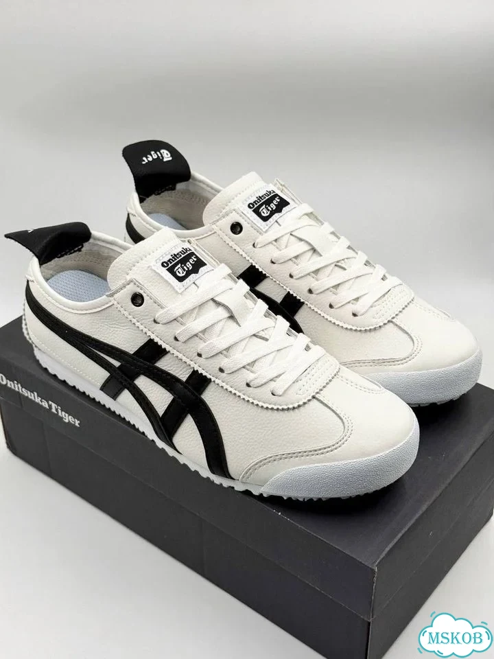 Кроссовки Asics Onitsuka tiger mexico 66 белые фото 5