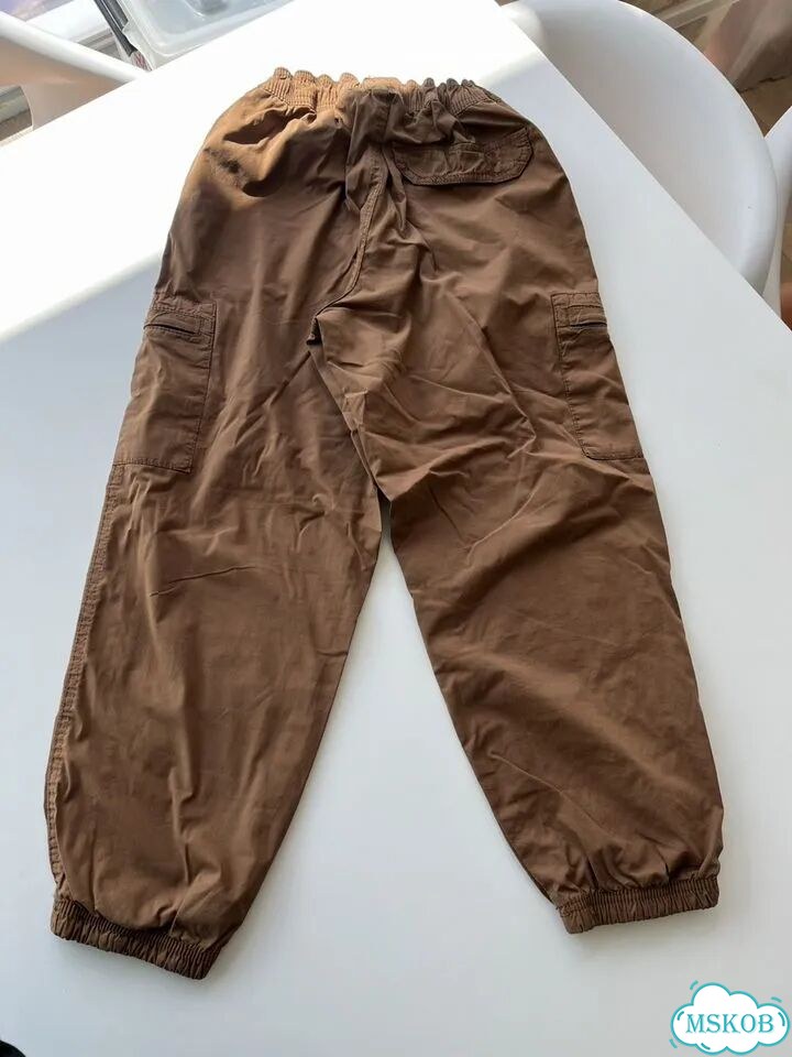 Джогеры с подкладкой детские H&M фото 7